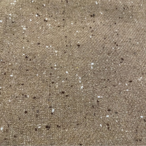 Vintage Tan Wool Skirt Size 4 - Picture 4 of 7